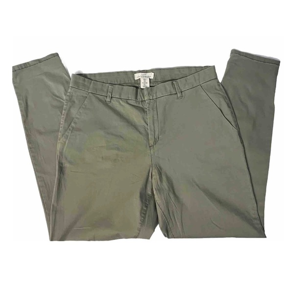 Women’s H&M‎ size 12 olive green cropped chinos. - Picture 2 of 5